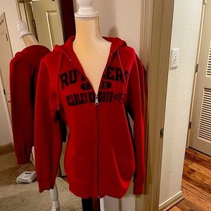 Rutgers University Scarlet Knight Zip-up Hoodie